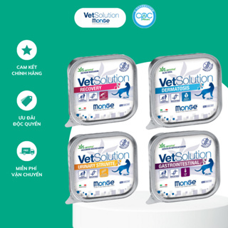 Paté Gato Vet Solution (Monge) - Recovery 100gr.