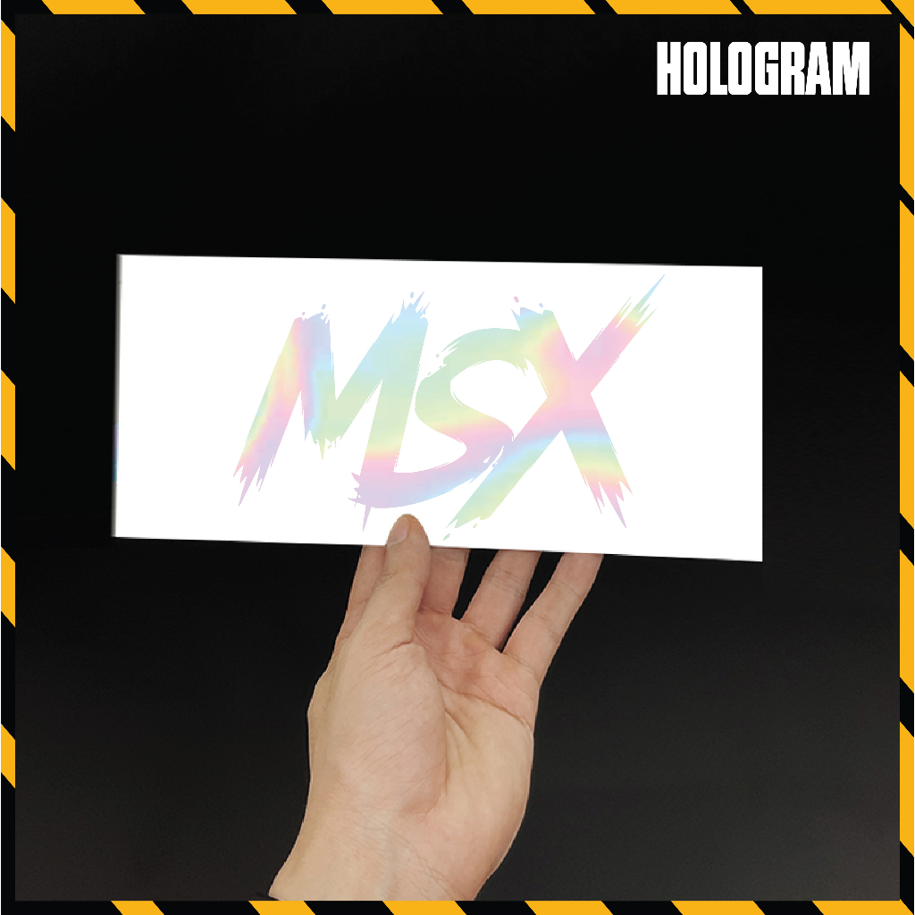 [1 Chiếc] Team Decal Dán Xe Máy MSX Phản Quang | DVT-MSX | Tem Sticker ...