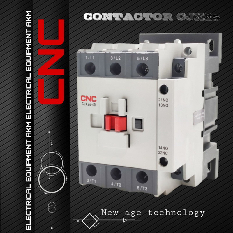 Khởi Động Từ CNC CJX2S - 09A/12A/18A/25A/38A/40A (CNC CJX2S Contactor ...