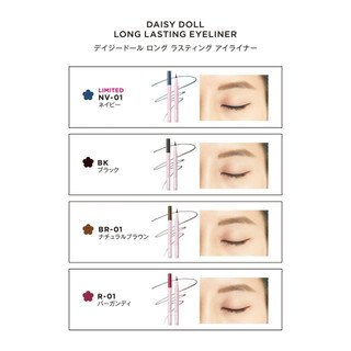 [Date 06/09/2026] Bút Kẻ Mắt Dạng Lỏng Chống Nước Không Trôi Daisy Doll Eyeliner Nhật Bản 0.5g