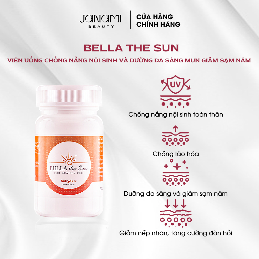 Ảnh Bộ đôi ngừa thâm nám SkinMD Pure Whitenol Intensive Cream 15 ml và chống nắng nội sinh Bella The Sun 30 viên 3