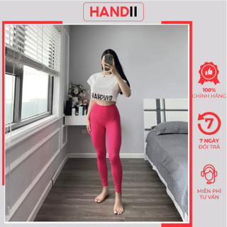 Quần tập gym nữ Alphalete Amplify Legging quần dài hàng cao cấp dệt kim chun mông tôn dáng "HANDII"
