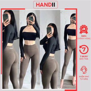 Quần tập gym nữ Alphalete Amplify Legging quần dài hàng cao cấp dệt kim chun mông tôn dáng "HANDII"