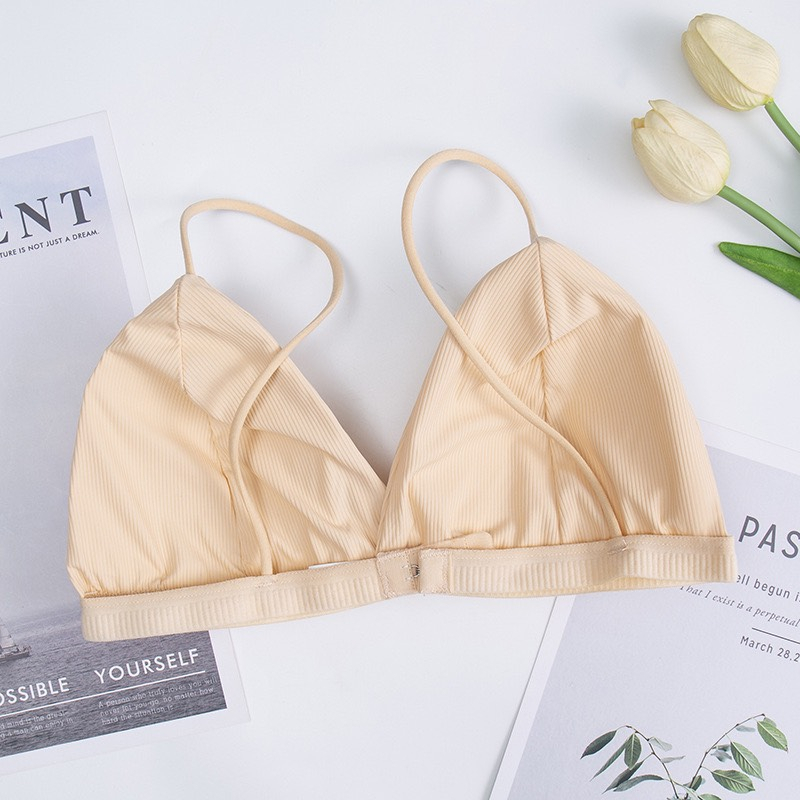 Áo Bra 2 Dây Mút Mỏng , Áo Ngực Không Gọng Chất Cotton Mát Mịn  812