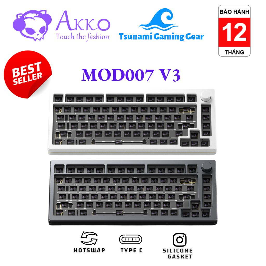 Kit phím cơ AKKO Designer Studio – MOD007v3 (Flex-cut / Gasket mount ...