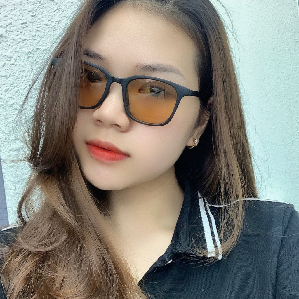 Ảnh Kính mát nam nữ LANI chống tia UV400 nhựa dẻo dáng vuông màu sắc thời trang 16006 1