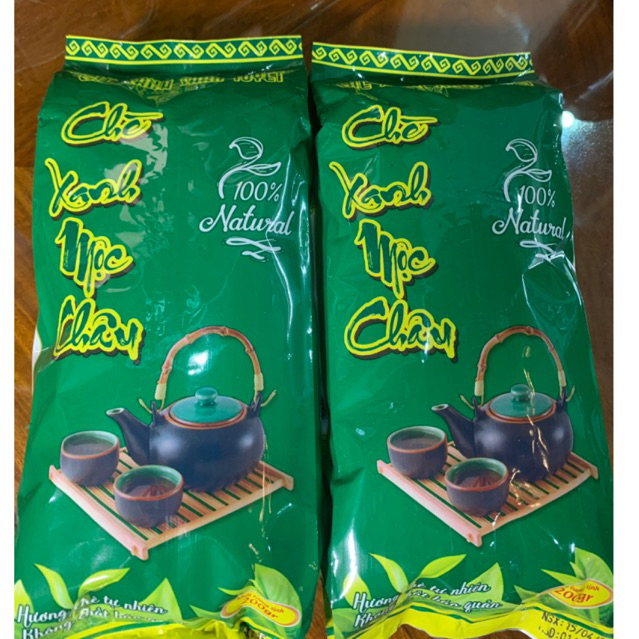 Trà Xanh Mộc Châu Loại Đặc Biệt. 200gr Chè Xanh Hương Vị Thơm - Nước Xanh - Đậm Vị