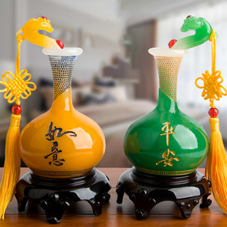 Cặp bình phong thủy, Bình hút tài lộc, Rồng phượng, Long phụng sum vầy, Decor Trang trí nhà cửa, Quà tặng ý nghĩa SUNNY