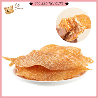 [HÀNG CAO CẤP] Thức ăn sấy khô cho chó mèo nhiều vị thơm ngon hấp dẫn (Cá hồi, tai thỏ, gà đen, phô mai viên)