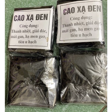 Cao xạ đen dạng miếng cô đặc 100gr hỗ trợ gút, đau xương khớp, phòng ngừa ung thư