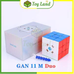 Rubik 3x3 Gan 11 Duo M Pro Stickerless Có Nam Châm Rubic Gan 11 M Pro 3 Tầng 3x3x3 Đồ Chơi Lắp Ráp — ảnh 5
