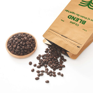 Cà phê cao cấp đặc biệt Laha Blend tỉ lệ 70% Robusta 30% Arabica pha phin pha máy LAHA COFFEE |150GR