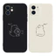 Ốp Điện Thoại TPU Mềm cặp đôi mèo Cho iPhone 16 16promax 8 Plus 6 6s Plus 11 14 13 12 Pro MAX XR X XS MAX SE 2020 e2227