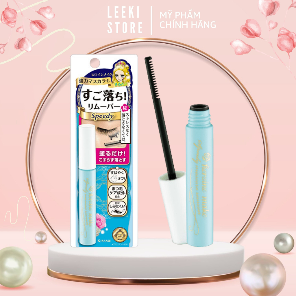 Tẩy trang Mascara Kiss me Heroine Make Speedy Mascara Remover 6.6ml