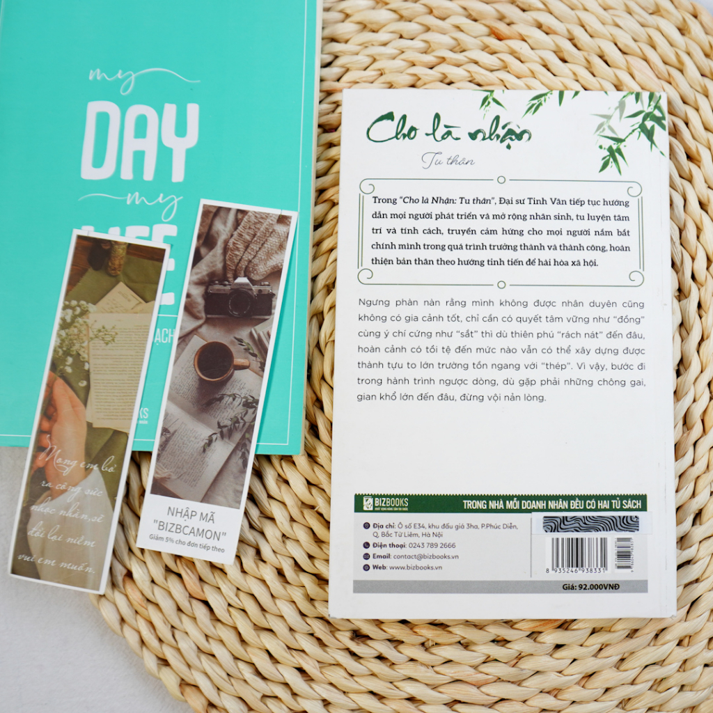 Cho là nhận: Tu thân - Đại sư Tinh Vân - Sách Bizbooks