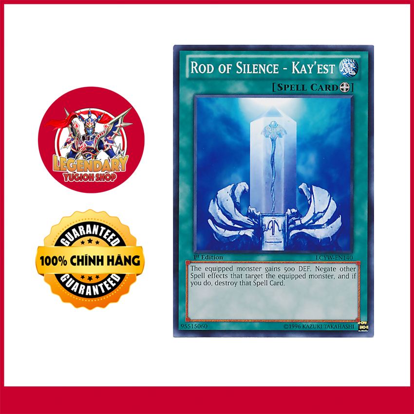 [EN][Thẻ Bài Yugioh Chính Hãng] Rod of Silence Kay'est Shopee Việt Nam