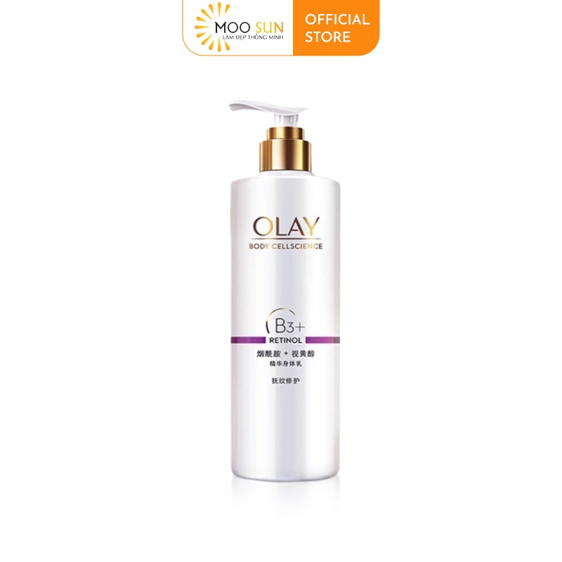 Sữa Dưỡng Thể OLAY Vitamin B3+ Retinol/Vitamin C Olay Bright Ultra Whitening dưỡng trắng da toàn