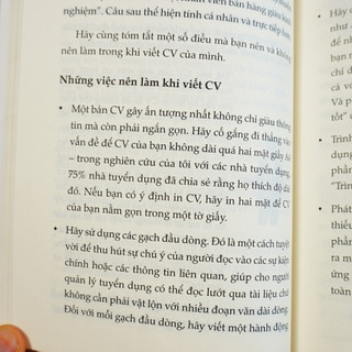 Bản CV Đẳng Cấp: Tạo ấn tượng mạnh với nhà tuyển dụng chỉ trong 7 giây - Sách Bizbooks