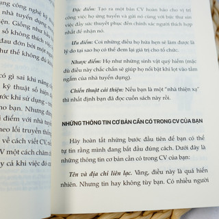 Bản CV Đẳng Cấp: Tạo ấn tượng mạnh với nhà tuyển dụng chỉ trong 7 giây - Sách Bizbooks