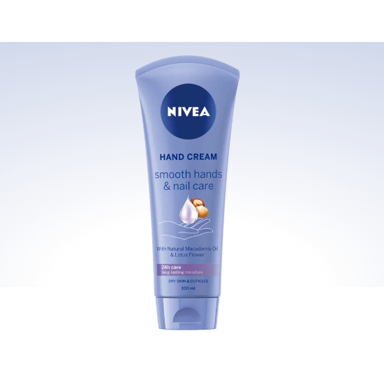 NIVEA SMOOTH HANDS & NAIL CARE HAND CREAM KEM TAY CHĂM SÓC MÓNG & TAY
