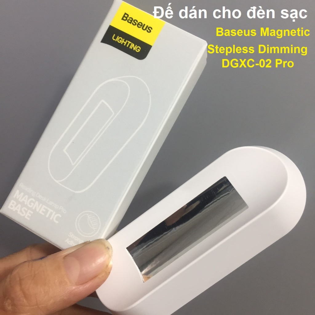 【BASEUS 】CHÂN ĐÊ đèn LED từ tính Baseus Magnetic Stepless có sẵn keo 3M ...