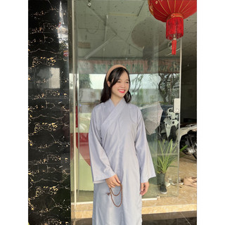 Đồ lam đi chùa _ áo tràng (áo choàng) tụng kinh lễ phật