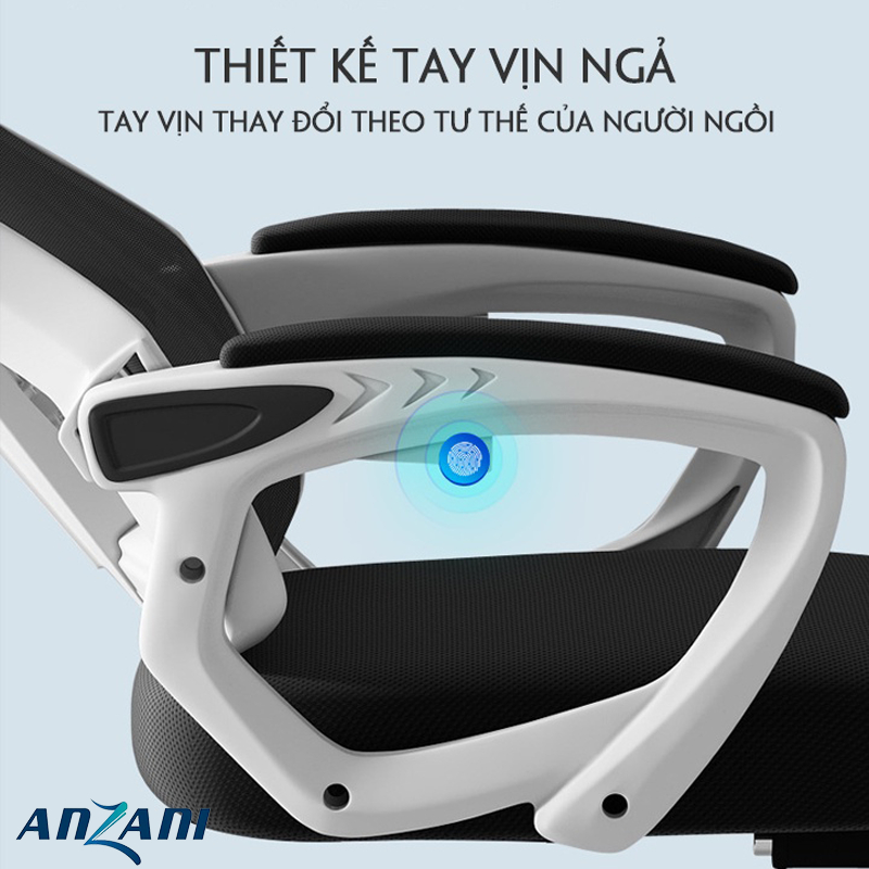 Ghế Công Thái Học, Ghế Xoay Văn Phòng CTH-02 Bảo Vệ Cột Sống Tựa Đầu - Gác Chân Nghỉ Trưa Tiện Ích | BigBuy360 - bigbuy360.vn
