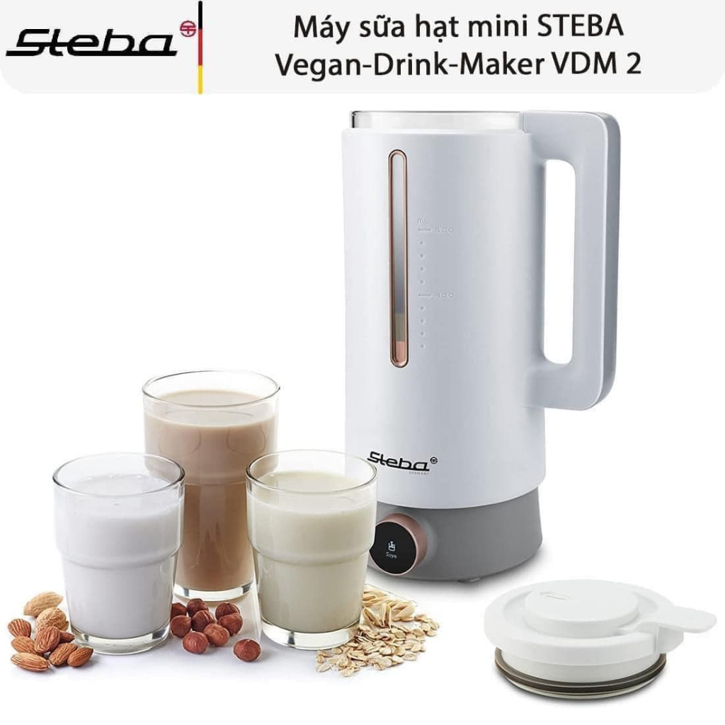 Steba VDM 2 Hot & Cold Vegan-Drink-Maker - Préparez Boissons Chaudes Et Froides