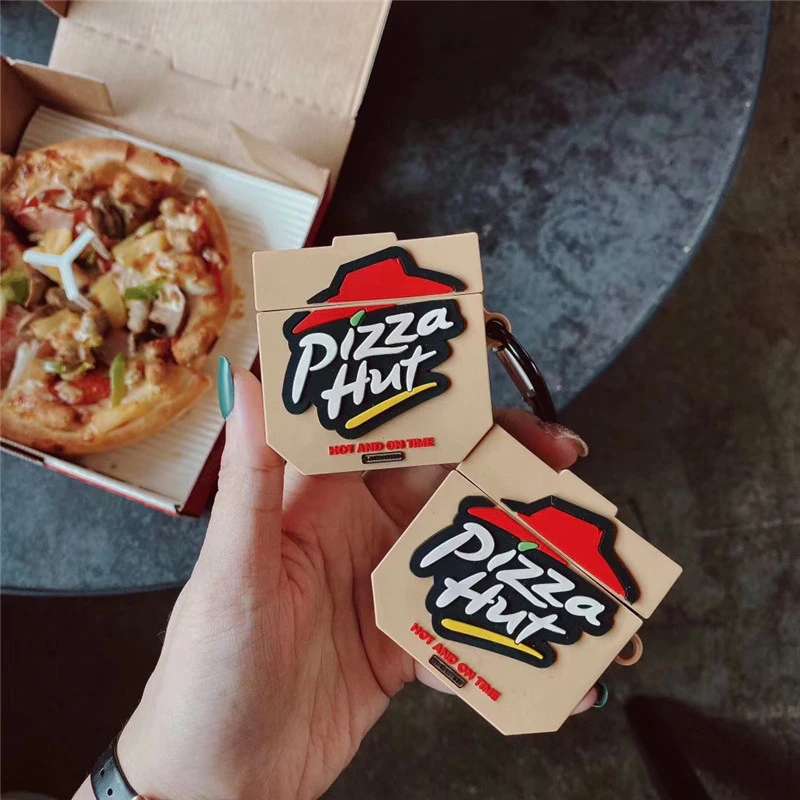 Case Airpods PRO Ốp Tai Nghe Bluetooth Không Dây Hình Pizza Hut và