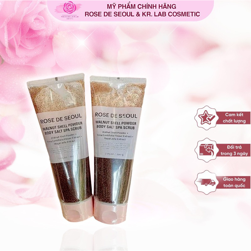 Sữa tắm tẩy tế bào chết toàn thân Sena demar daily scrub & body cleanser 200ml - hạn 2028 HQ sữa tắm senademar  IS483