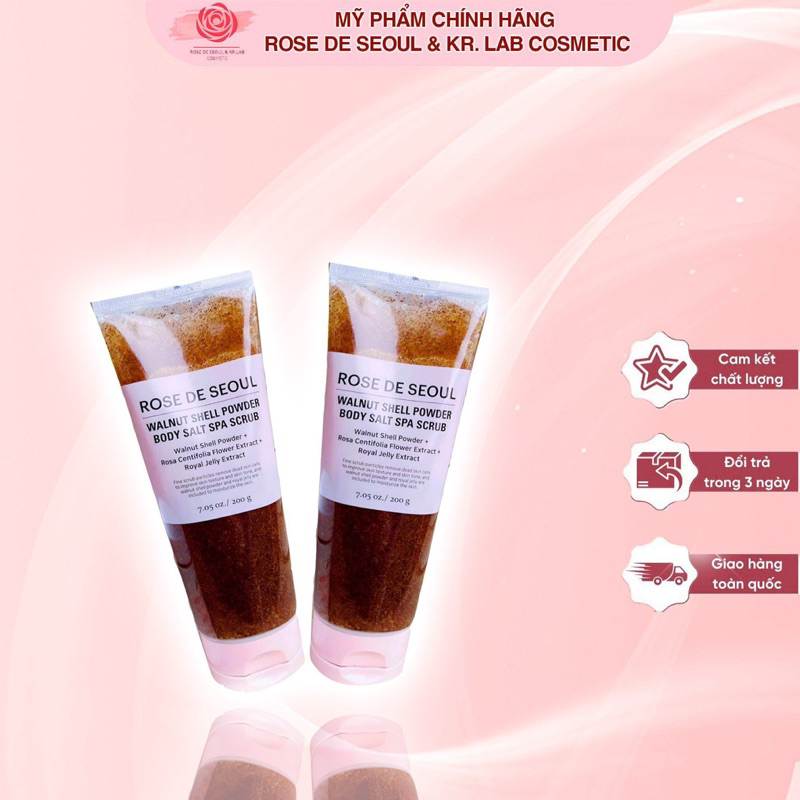 Sữa tắm SENA DEMAR DAILY SCRUB & BODY CLEANSER 200ml hạn 2028 muối tắm senademar IS417