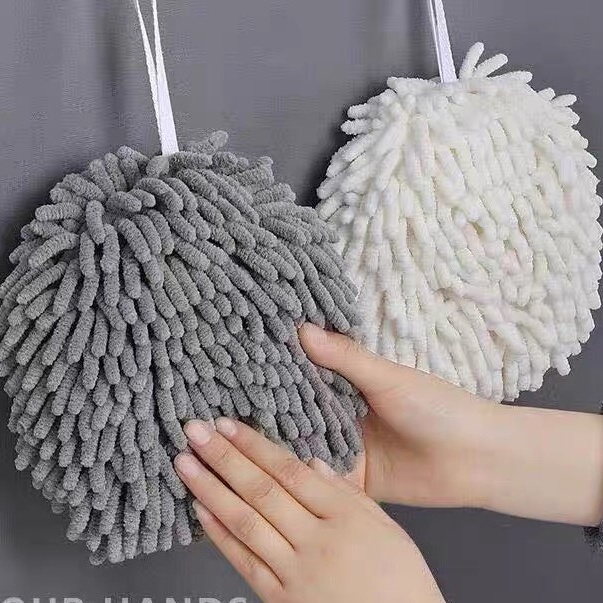 Khăn Lau Tay Tua Rua San Hô Cao Cấp, Siêu Thấm Nước, Siêu Hút Nước