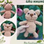 Gấu nhung - Handmade len - Amigurumi - Crochet