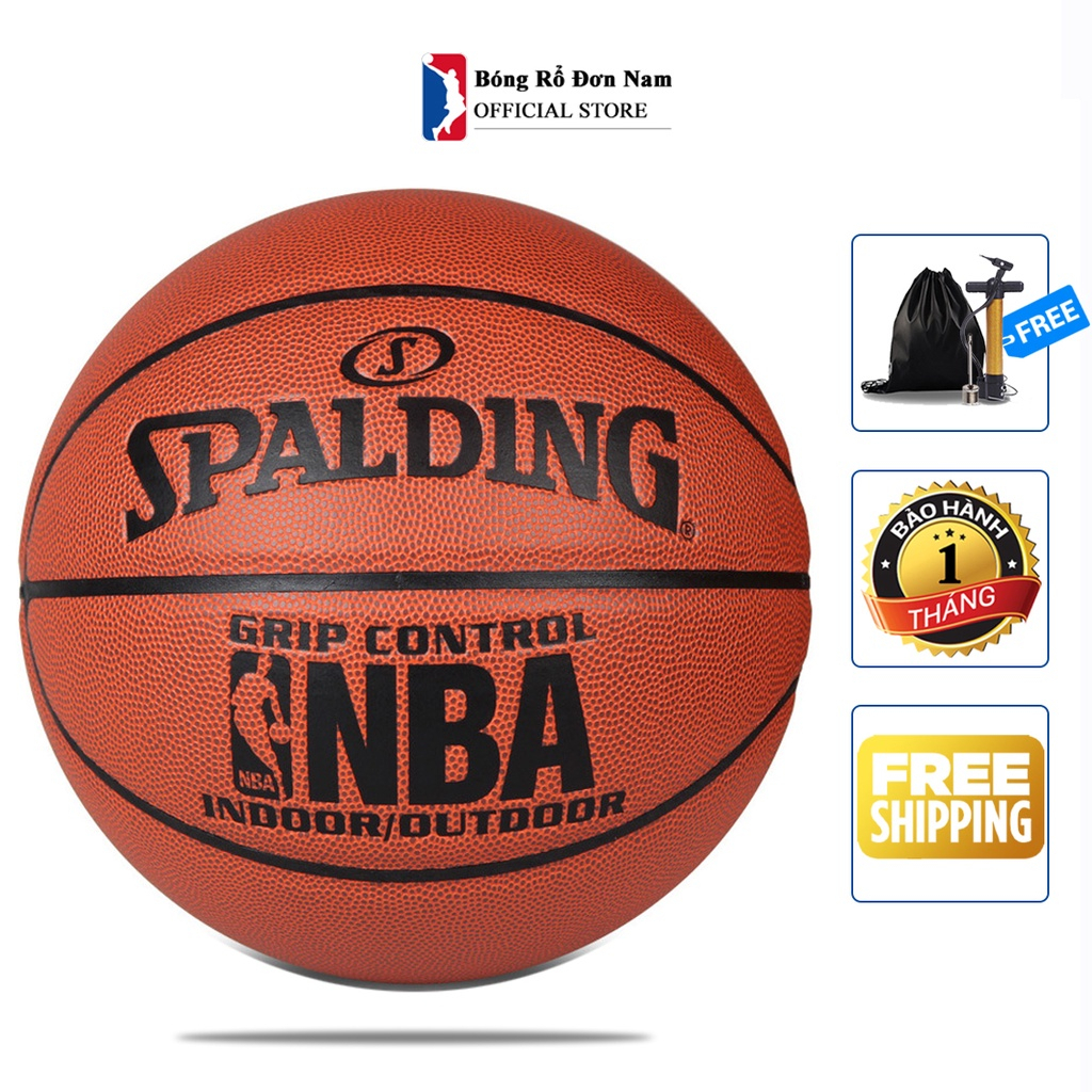 Banh Bóng Rổ Da Spal – Size7 – Cực phẩm bóng rổ da - Tặng bơm, balo rút ...