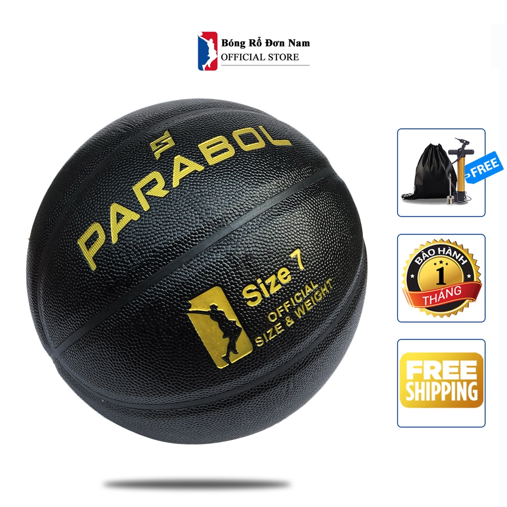 Banh Bóng Rổ Da Spal – Size7 – Cực phẩm bóng rổ da - Tặng bơm, balo rút ...