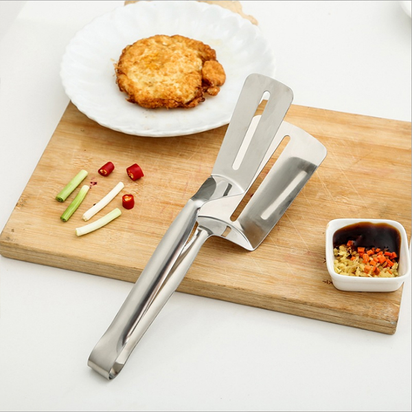 Kẹp Gắp Thức Ăn Inox,  Kẹp Inox Gắp Nóng Thức Ăn - Kẹp Gắp Thực Phẩm, Chiên Đồ Ăn Chất Liệu Inox 304