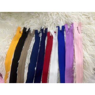 [ VẢI NAKI ] Day kéo giọt nước 50cm, 55cm,60cm nhiều màu