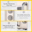 Lò vi sóng Xiaomi Qcooker dung tích 20L công suất 700W với phong cách vintage sang trọng, hàng chính hãng