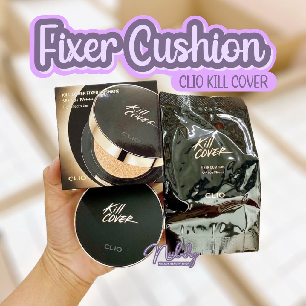 (CÓ KÈM REFILL) Phấn nước Clio Kill Cover Fixer Cushion | Shopee Việt Nam