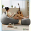 Ghế Lười Hạt Xốp Beanbag Combo Ghế Kèm Đôn 3II HOME Vải Trượt Nước Chống Thấm Cao Cấp Đa Size Đa Sắc