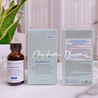 [hàng công ty] serum Phloretin CF Skinceuticals giảm thâm mụn, nám, tàn nhang 30ml