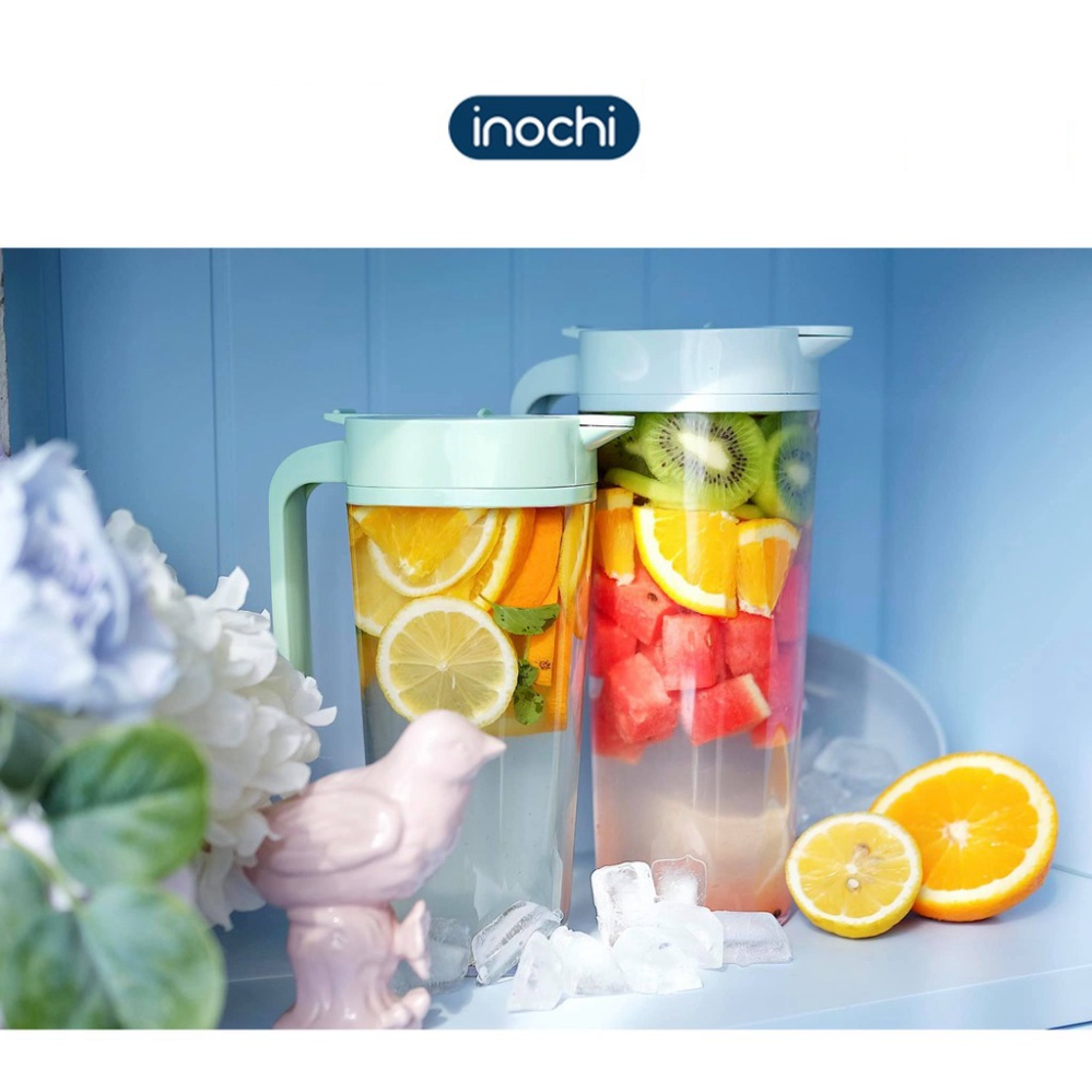 Bình nước nhựa cao cấp Biwa Inochi đựng nước giữ nhiệt 1.2L, 1.6L - tiện lợi, cao cấp, an toàn