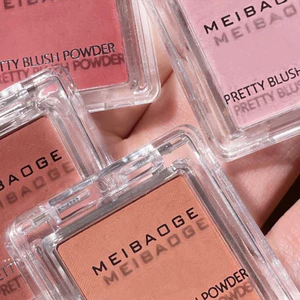 Phấn Má Hồng Mềm Mịn, Có Nhũ Nhẹ Meibaoge Pretty Blush Powder