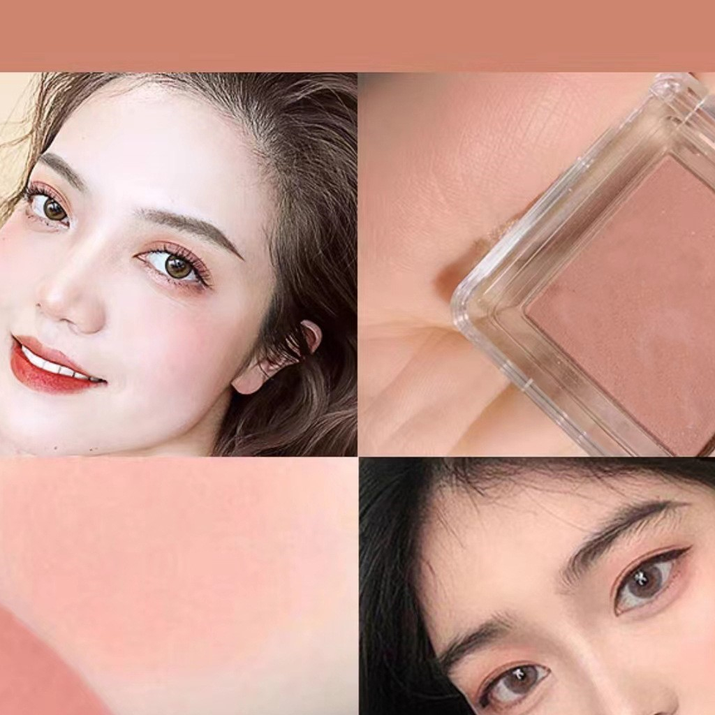 Phấn Má Hồng Mềm Mịn, Có Nhũ Nhẹ Meibaoge Pretty Blush Powder