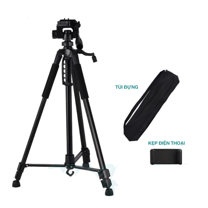 CHÂN MÁY TRIPOD 1m4 - CHÂN MÁY QUAY TIKTOK - CHÂN MÁY ĐIỆN THOẠI - 686 ...