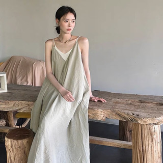 Đầm dài 2 dây dáng xoè vintage váy maxi đi biển tặng kèm quây rời - 247store
