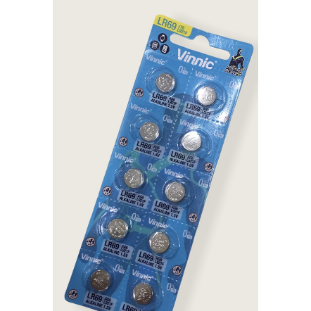 Vỉ 10 viên pin Vinnic SR920SW 920 371 L921F 921 AG6 LR69 Silver Oxide 1 ...