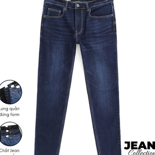 Quần jean nam trơn Kboy Shop form regular fit tôn dáng dày dặn, co giãn, dễ mặc, Basic cao cấp - QJN03