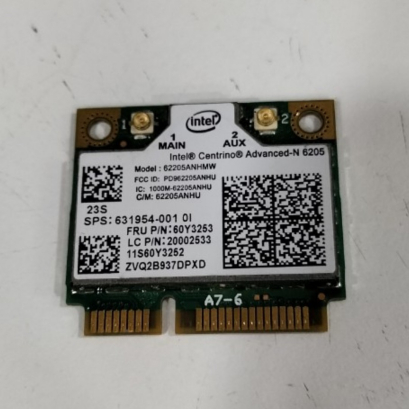 Carte WiFi Intel N6205 Pour Lenovo T420s - Occasion, Fonctionnelle