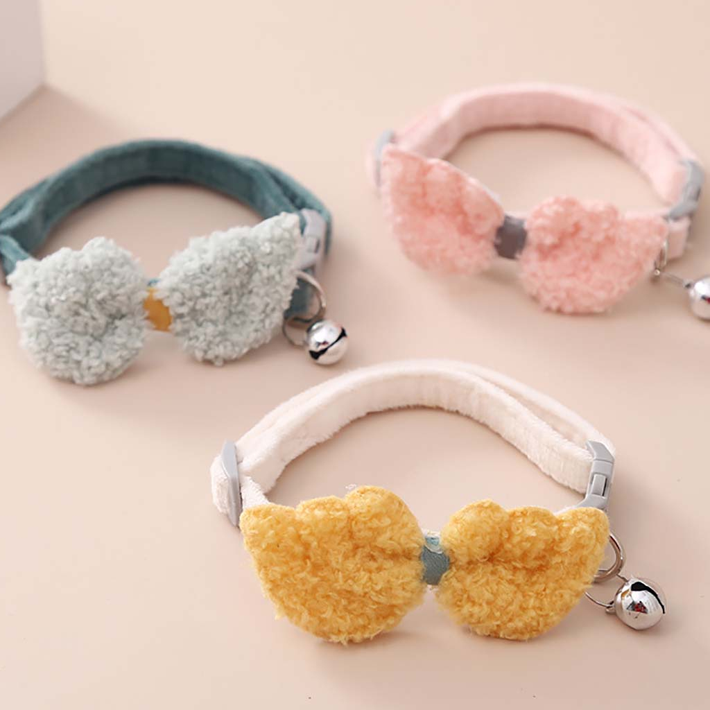 Vòng Cổ Có Chuông Cánh Thiên Thần Cho Chó Poodle To Lớn Mèo Cún Thú Cưng Dễ Thương 20kg 40kg Mới Sinh Dưới 2kg Tự Làm